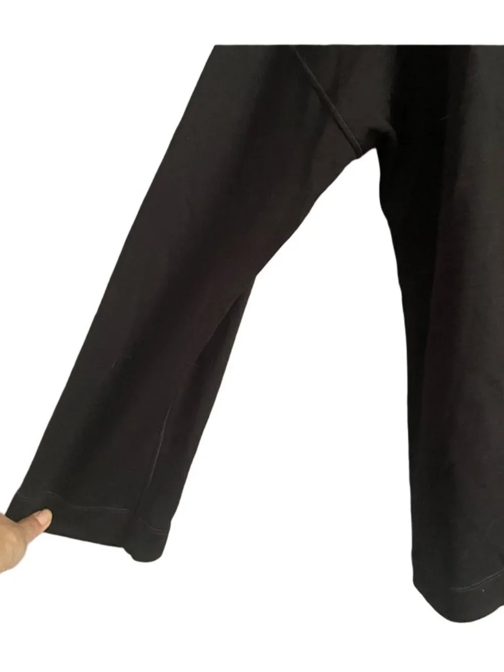 Lululemon Black Principal Dancer Funnel Neck Merino Wool Sweater - 10/12
